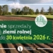 Wstrzymanie sprzedaży państwowej ziemi rolnej przedłużone do 2026 r.