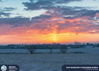 Prognoza pogody na ostatni tydzień 2021 roku i pierwsze dni Nowego 2022 Roku – komunikat IMGW