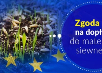 Będą dopłaty do materiału siewnego